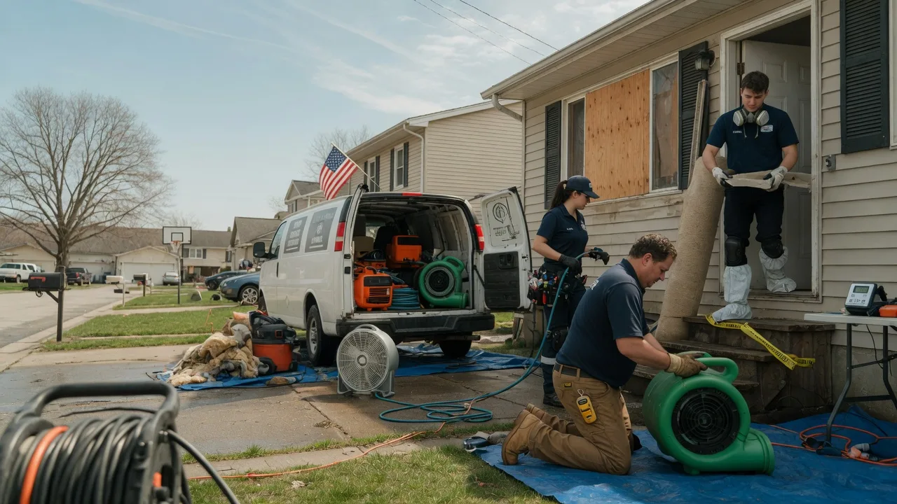 Water Damage Restoration in Midland City, AL near me